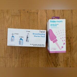 Frida mom peri bottle and twist bottle starter pack